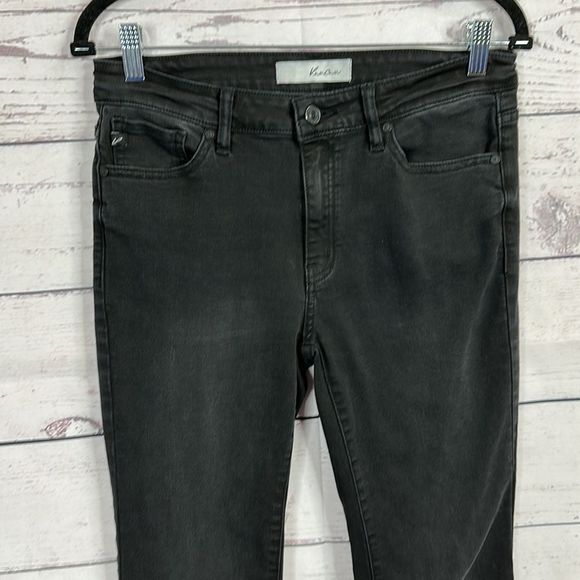 Kancan Womens Jeans size 28 Black Midrise inseam 28 Bootcut Stretch - Picture 5 of 10